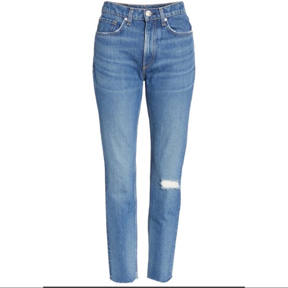 Rag & Bone High Rise Ankle Skinny - Picture 4 of 8